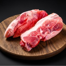 닥터안스프레쉬 X 도담이농장 무항생제 냉장 한돈 돼지 앞다리살 수육용 2KG, 500g, 4개