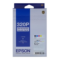 엡손정품 오케이전산 엡손정품 정품포토카트리지 T320070 컬러 Picture mate PM-401, 1개