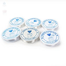 아띠디자인 비즈 공예 투명 와이어 비즈재료, 1.0mm