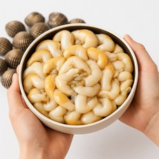 [재구매율1위] 급냉으로 바다의 신선함을 담은 노랑새조개, 1개, 탱탱한 노랑새조개 200g