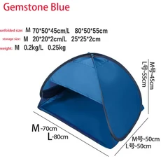 야외 천막 텐트 캠핑 차양 자외선 방지 휴대용 천막