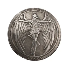 천사 방랑자 기념 동전 컬렉션 호보 나이트 판타지 홈 장식 공예 데스크탑, 01 coin