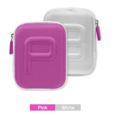 가벼운 휴대용 보조배터리 다용도 케이스 DoDo Pouch, 핑크화이트, 핑크-화이트