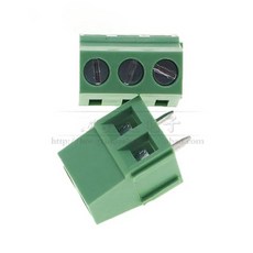 KF128 3.81 5.0 7.5mm 터미널 블록 녹색 나사 타입 PCB 100 개, 09 5.08-3P