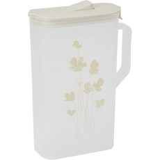 진주 금속 냉수 차 차 보리 냄비 냉수 통 2.0L 제비꽃 쿨 스퀘어 DD-8016