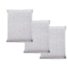 백희네 은사 도톰 스펀지 수세미 다용도 무흠집 스크러버 수세미, 1세트, 3개입