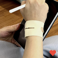 보호용품 더블 스트랩 밴드 얇은 손목보호대 손목 아대