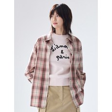 TOPTEN 여성 포플린 오버핏 셔츠_MSF3WC2006 286268