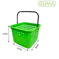 OLIMA 耐重洗車水桶 22公升 附收納提籃, 分離式收納提籃