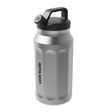 필모아 2리터 대용량 보온보냉 워터저그 캠핑, 1개, 2L, 실버