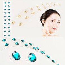 [티-어랑] 귀지압이혈패치 이어테라피 3M 의료용테이프 4mm / 20P 프리미엄크리스탈 귀지압패치 이혈패치 귀침 이침 귀혈자리 귀침효과 귀침 수지침, 11)10월-오팔, 1개
