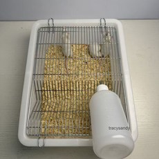鍍鋅蓋網鼠籠 實驗鼠繁殖飼養籠, 1個, N/A