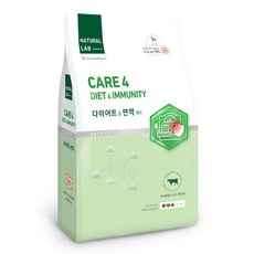 네츄럴랩 케어4 다이어트&면역 50g 가수분해 강아지 사료 샘플, 다이어트, 1개