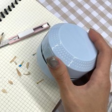 책상 지우개 똥가루 청소기 블루 (Araium), 상세페이지 참조