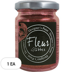 Fleur 글리터 파우더 90g, 1개, CHERRY RED