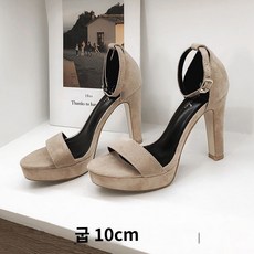 데일리 가보시 버클 촬영 여름 여자 스크랩 샌들 데이트 빅사이즈 모델 오픈토