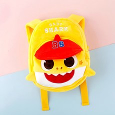 핑크퐁 아기상어 모자배낭-레드