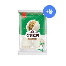 삼립 야채호빵 240g(6입) 3개 매점빵 편의점빵 냉동미니찐빵 겨울간식, 240g