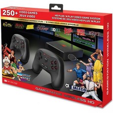 My Arcade GameStation Wireless HD: Data East 비디오 게임 콘솔 250개 이상의 포함 DGUNL 4144 플러그 앤 플레이 245323