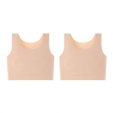 『隔日達』無痕束胸 大尺碼束胸 束胸內衣 大碼無痕束胸 平胸內衣 自然降杯 隱形貼閤寬肩帶 舒適抹胸 隱形塑胸 薄款背心