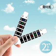 두우둥 체온스티커 일회용 붙이는체온계 체온계 체온, 2개입