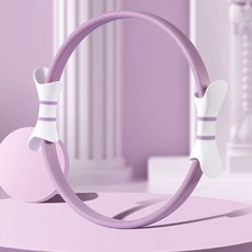 EVA泡棉健身圈 瑜珈環 阻力圈 運動環, 1個, 仲夏紫