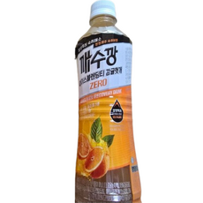 깨수깡 아이스 블렌딩티 감귤 헛개 제로, 3개, 500ml