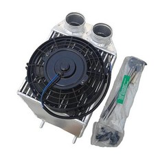 알루미늄 팬 수냉 인터쿨러 5 인치 사이드 마운트 르노 R5 GT 터보용