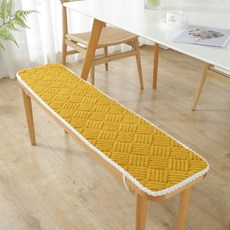 AIRASI카페 덮개 벤치의자 긴의자 커버 벤치의자커버 방석, F_옐로우 * 35*150cm × 35×150cm, F_옐로우 * 35*150cm