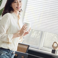 햇빛차단 블라인드 종이 창문 간편 미니 커튼 인테리어 차양 솔루션 공간
