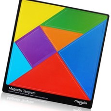칠교도안 자석칠교놀이 W150xL160xT5mm 10개입