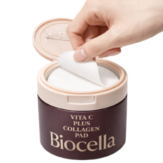 [Biocella] 비오셀라 비타씨 플러스 콜라겐 토너 패드, 2개, 70매입