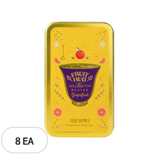 쌍계명차 과일허그 자몽 블랙티 티캔, 16.2g, 1개입, 8개