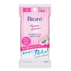 2개 세트비올레 메이크업 떨어뜨리기 후쿠만 코튼 윤택 리치 휴대용 10장입 카오 창쾌 켄미