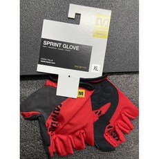 MAVIC Sprint 半指手套 黑色與紅色款 L/XL尺寸, 紅色,L, 1個