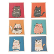 한성 친환경 셀룰로오스 행주 독일행주 빨아쓰는 천연펄프 6개 모음 색상랜덤