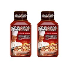 2병세트 후드 레이블 느닷없이 스테이크 갑자기! 소스 약간 단맛 195g × 2개 세트, 1g, 1개