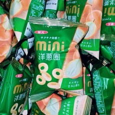 華元 mini 洋蔥圈 5g 餅乾 零食, 1個