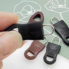 어베일텐비 지퍼고리 셀프수선키트 10개셋트, 지퍼고리 블랙10개, 지퍼고리 중