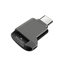아연 합금 쉘 타입 C TF 리더 USB to 어댑터가 있는 SD 카드 노트북 삼성 갤럭시에, 01 Alien Type-C