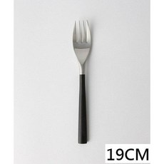 柳宗理 樺木四叉不鏽鋼甜點叉 19cm 日本製, 1個