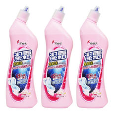 farcent 花仙子 潔霜免刷洗馬桶清潔劑 百花, 500ml, 3瓶