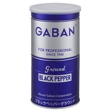GABAN 專業級黑胡椒粉罐, 1個, 420g