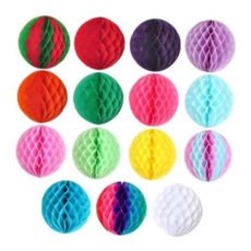 페이퍼볼 파티용 장식 볼 생일 꾸미기 벽장식 파티 25cm, 라임그린