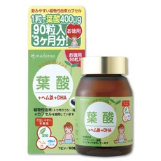 madonna 葉酸&血紅素鐵&DHA軟膠囊, 90顆, 1罐