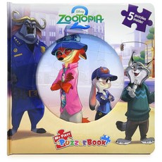 [5] Disney Zootopia 2 My First Puzzle Book - Jigsaw Puzzles for kids 10-page board book 5 puzzle
