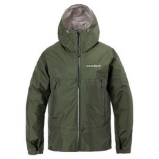 mont-bell 女 RAIN TREKKER 雨中舞者雨衣 連帽風雨衣 防風抗水透氣外套, 1個, M