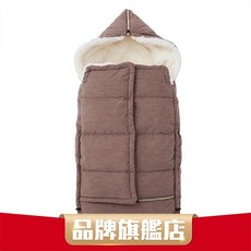 AIRBUGGY 頂級款推車羽絨睡袋, 1個, 灰色, 灰色