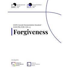(英文圖書)ILMS Concept Documentation Standard - Forgiveness (PRS-FOR-CDS-25) 平裝版, Independently Published, 英文