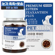 펫시딘 강아지 프리미엄 영양제, 60g, 눈물개선/눈건강, 1개